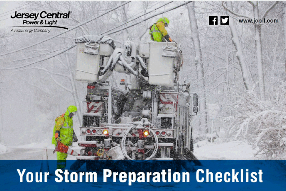 JCP&L Issues Storm Preparation Checklist
