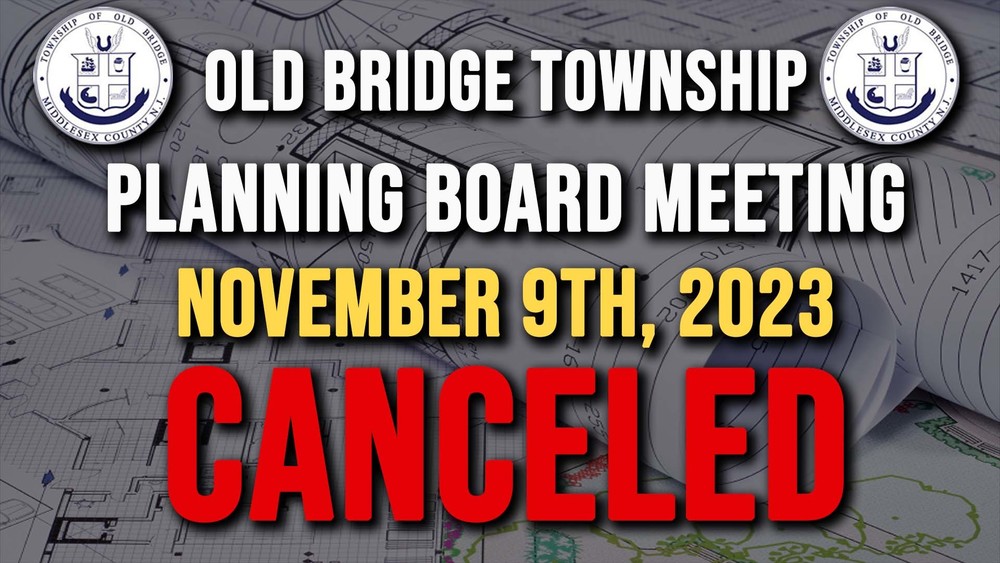 The Planning Board Meeting scheduled for November 9th, 2023, has been
