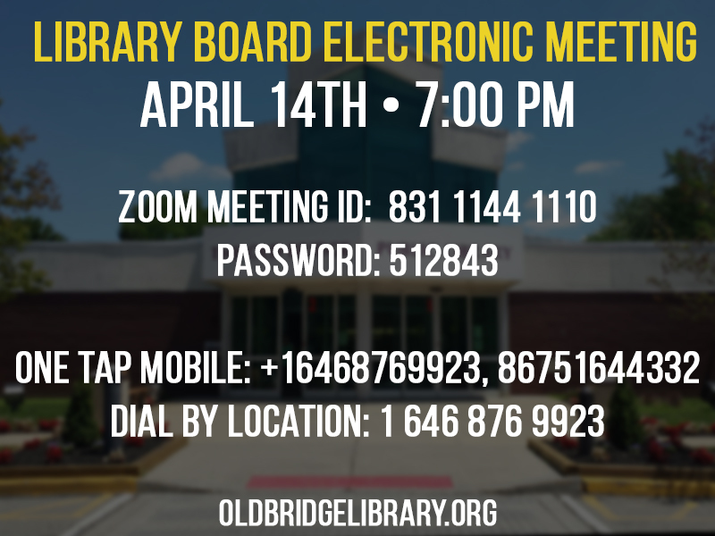 Old Bridge Library Board of Trustees Meeting