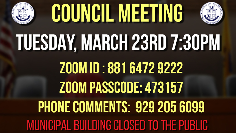 March 23, 2021 Council Meeting