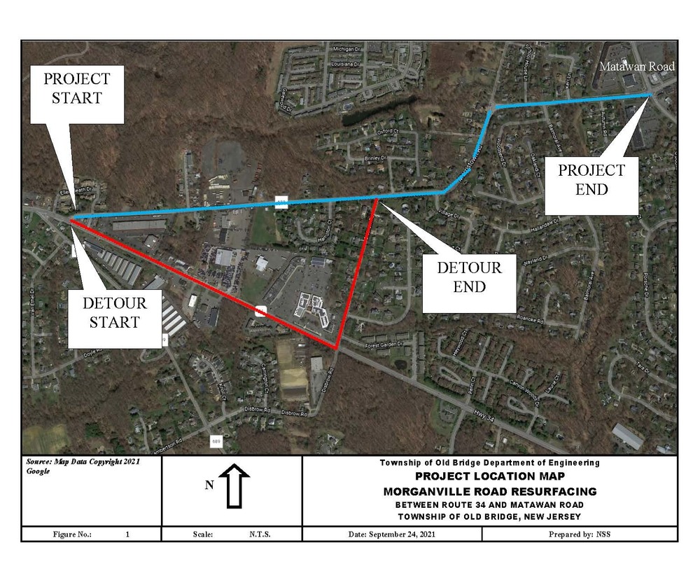 CONSTRUCTION WORK UPDATE NOTICE - Morristown Road Resurfacing