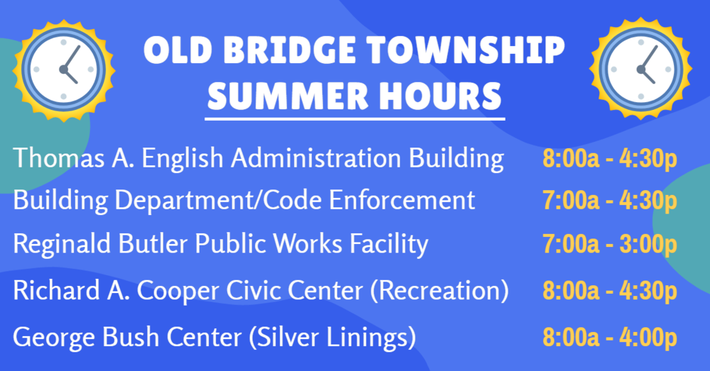 Summer Hours Graphic