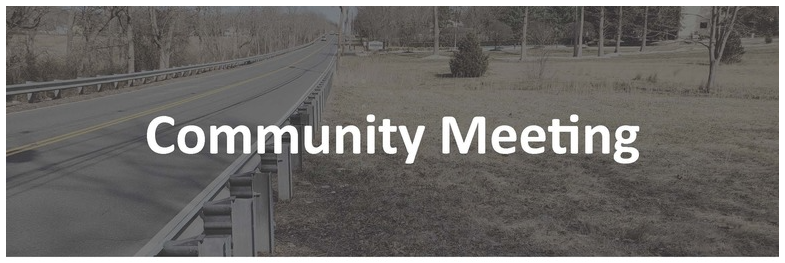 COUNTY ROUTE 516 PEDESTRIAN SAFETY IMPROVEMENTS COMMUNITY MEETING 