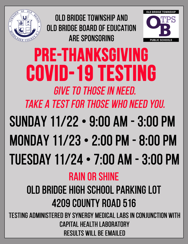 Covid Testing Flyer