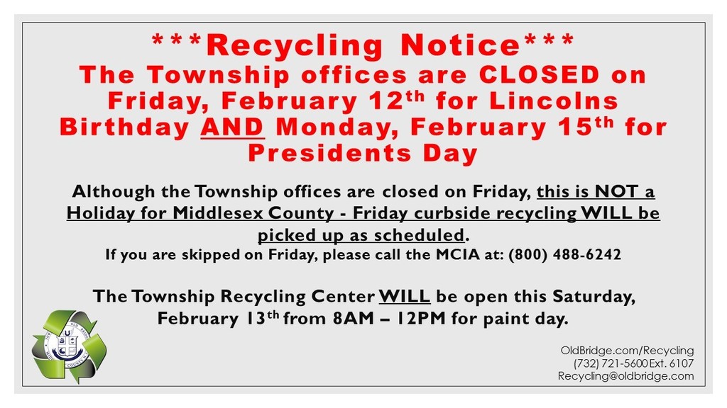 Recycling Center Information