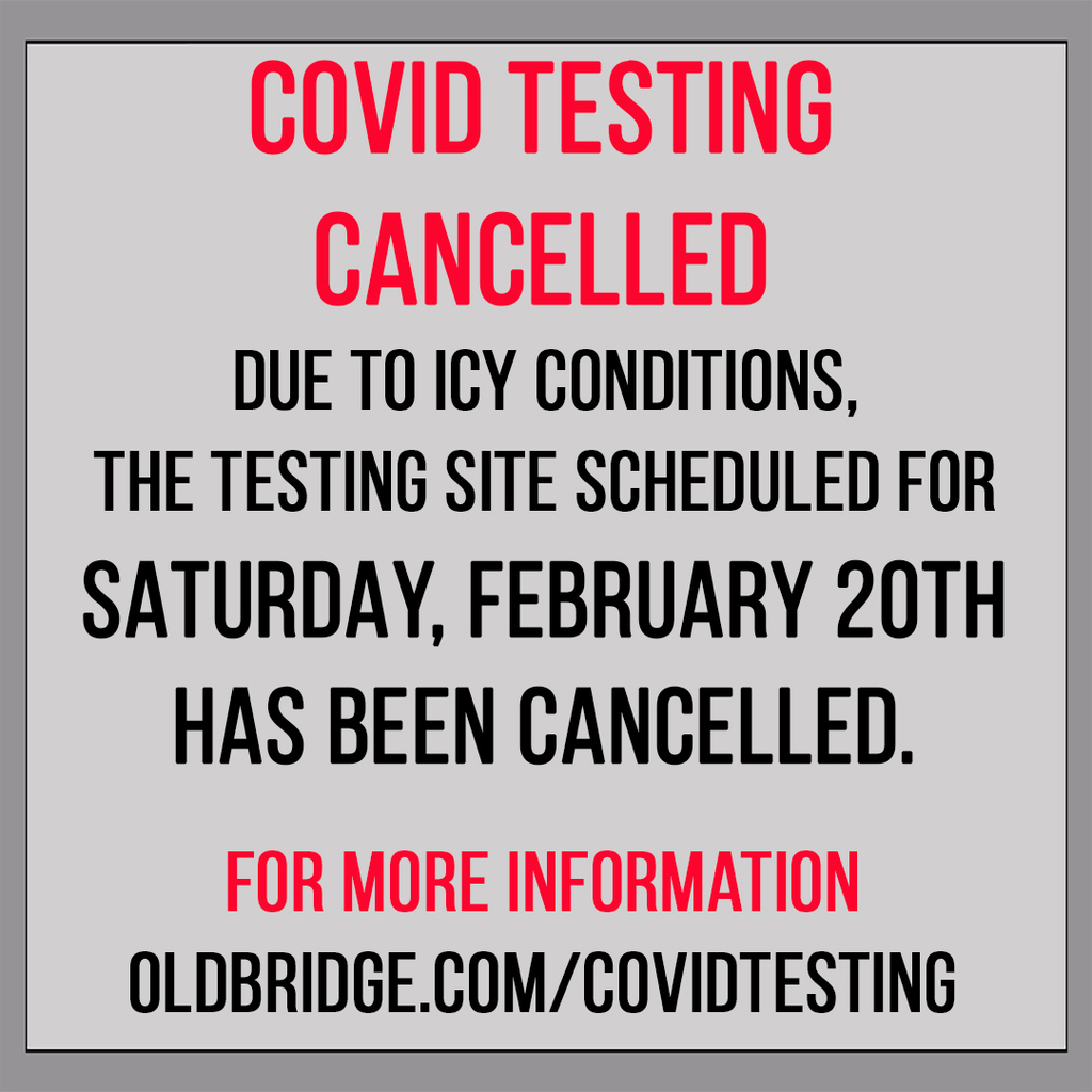 Testing Cancelled