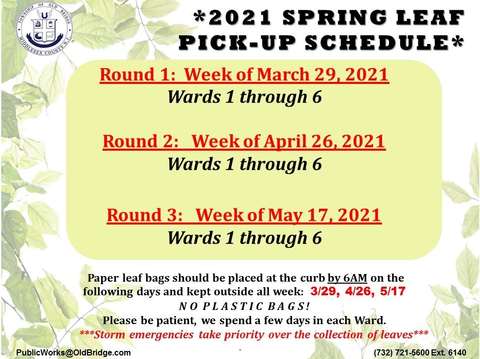 Spring Leaf Pickup