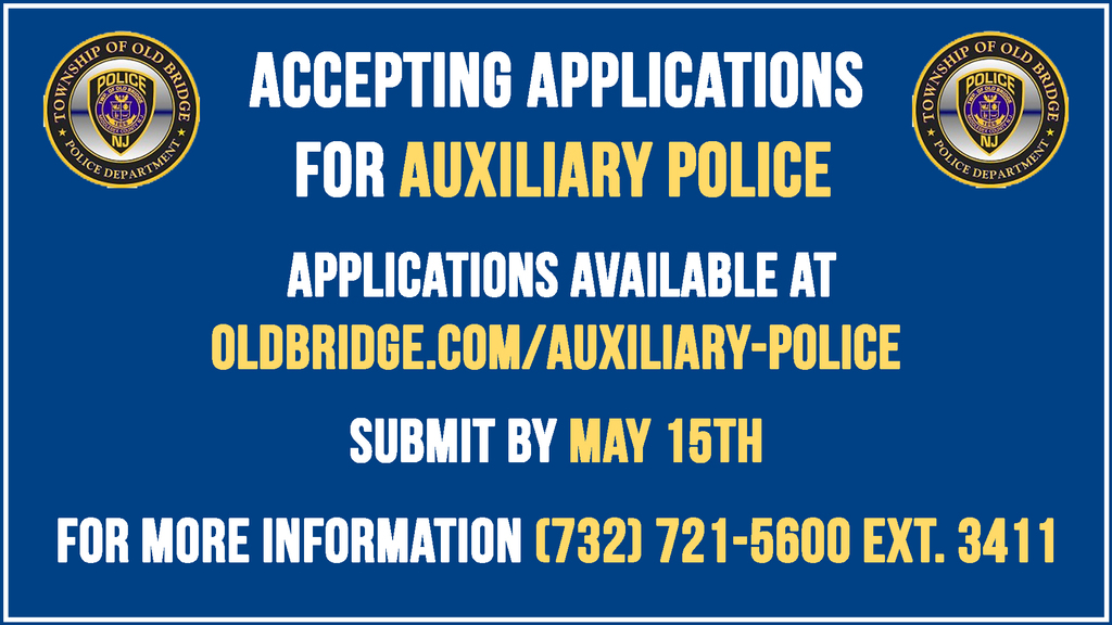 Auxiliary Police Applications