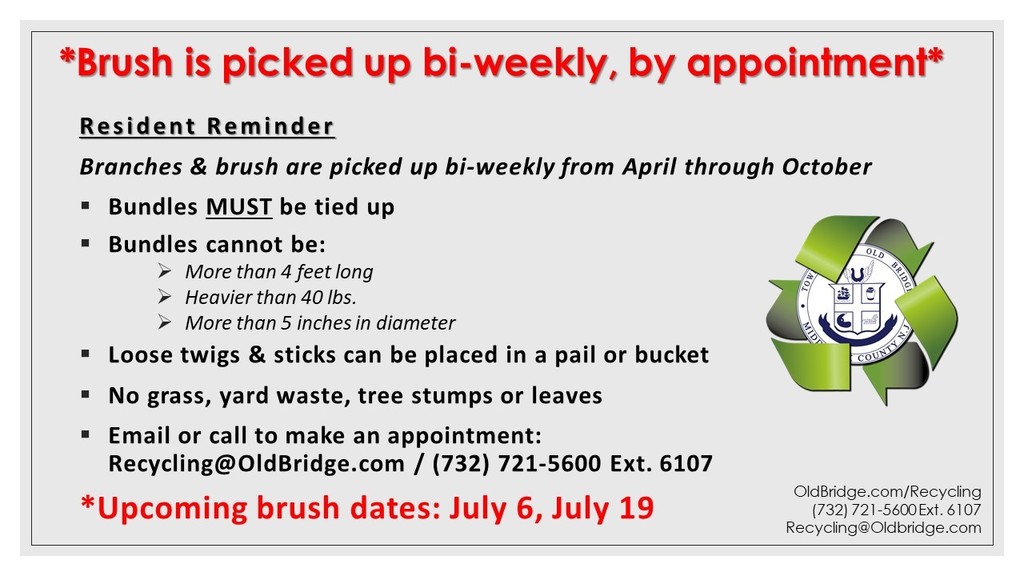 Brush Recycling Graphic