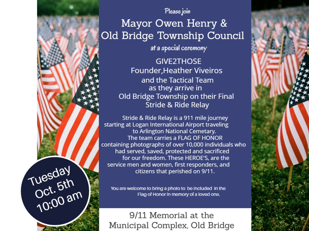 Stride and Ride Relay Event Flyer