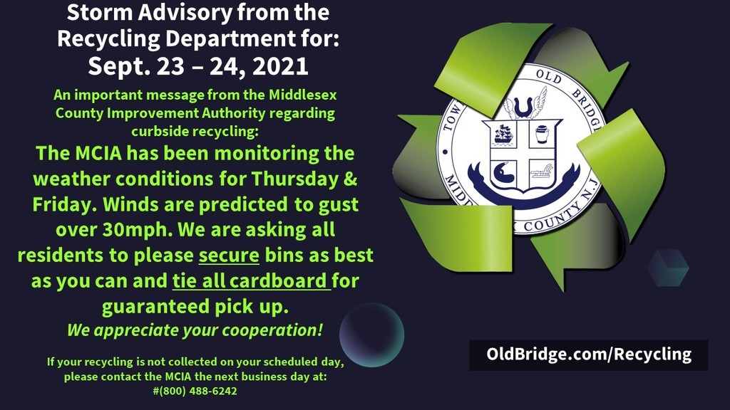 Storm Advisory - Recycling