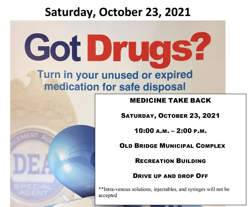Medicine Take Back Flyer